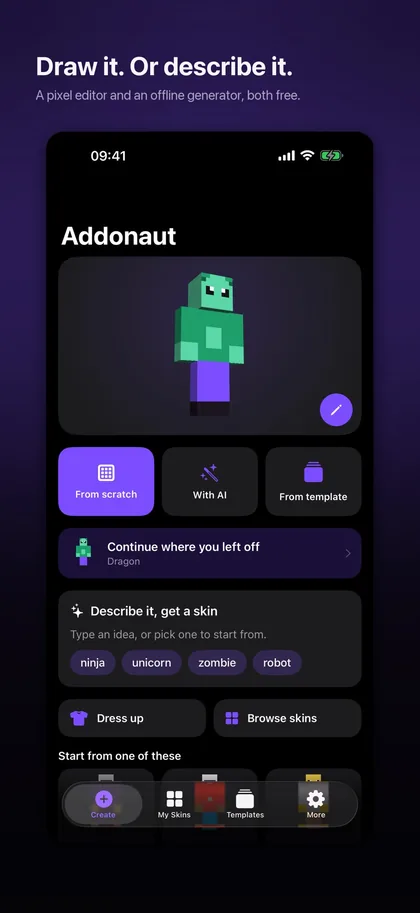 Addonaut — screenshot 1